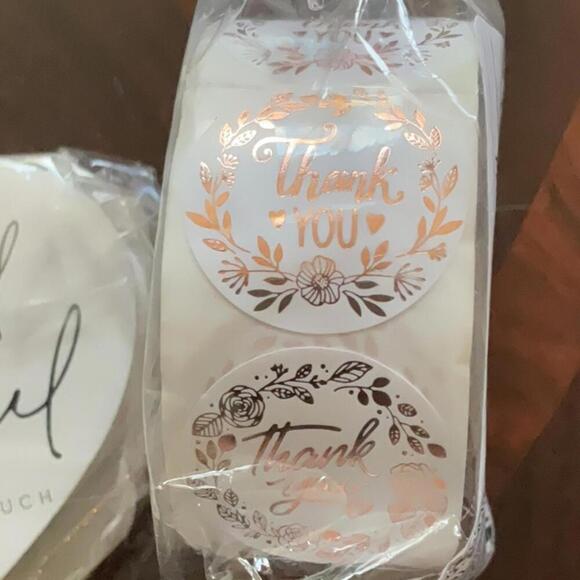 Beyond Grateful heart shaped business cards and stickers - Picture 3 of 3